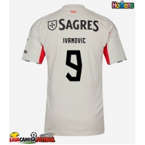 Camisa de Futebol Benfica Franjo Ivanovic #9 Equipamento Secundário 2025-26 Manga Curta